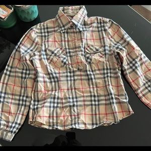 Kids Burberry shirt